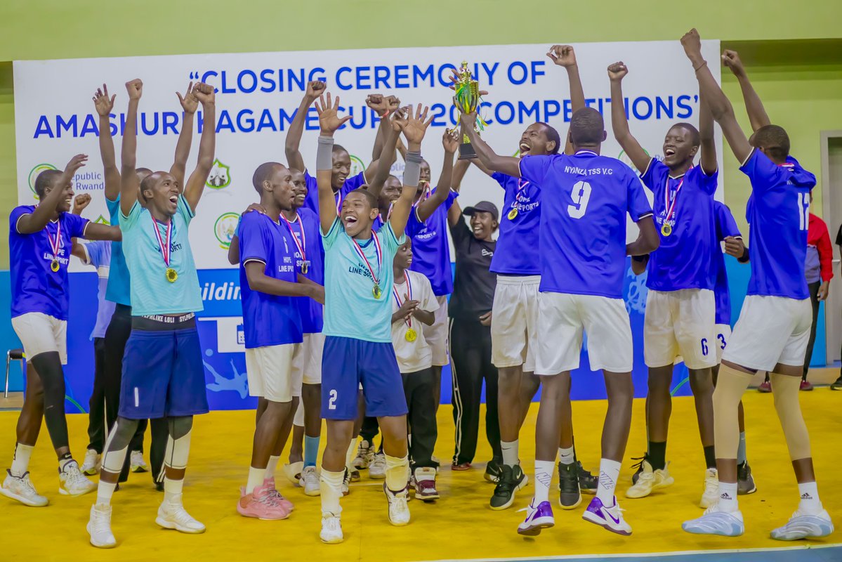 FRSS2025's tweet photo. THE WINNERS U-20 
                BOYS &amp; GIRLS
Football : CGFK &amp;PSBB
Basketball: ITS &amp; ESB
Basketball: ESB &amp; ESB
Handball: GS TABAGWE &amp; ES KIZIGURO
Volleyball: NYANZA TSS &amp; GS INDANGABUREZI
Rugby: GITISI TSS &amp; GITISI TSS 
Netball : GS GAHINI 
Beach Volleyball : PSVF &amp; ESB https://t.co/PPx7p1HBNM