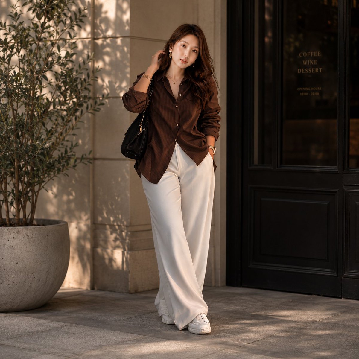 Luxury Café Fashion Street Photography
