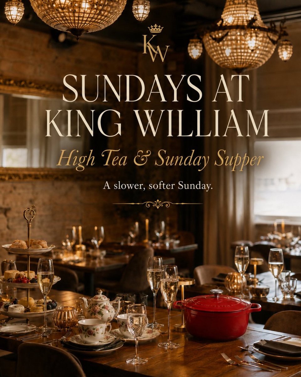 BlueStarComplex's tweet photo. Sundays at King William Wine Co.! High Tea, Sunday Supper &amp; Wine. Go to https://t.co/u3ACXHHdVT to make your reservations. They’re open Sunday, 11am - 9pm and Thursday through Saturday, 5pm - 11pm. 🍽️🍷 https://t.co/cktK3iP10W