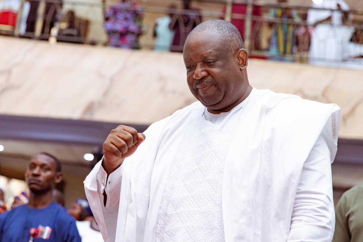DOPA_PLSG's tweet photo. GOVERNOR MUTFWANG, DEPUTY OFFER THANKSGIVING TO MARK THREE YEARS IN OFFICE, EXPRESS PROFOUND GRATITUDE TO GOD AND PLATEAU PEOPLE FOR STEADFAST SUPPORT

...Says he will never forget the sacrifices of women and children who celebrated the reaffirmation of his mandate

It was a moment of profound praise, thanksgiving, and reflection as the Executive Governor of Plateau State, His Excellency, Barr. Caleb Manasseh Mutfwang, joined by the Deputy Governor, Ngo Josephine Piyo, marked three years in office with deep gratitude to Almighty God for His faithfulness, guidance, protection, and sustaining grace.

The thanksgiving service, held on Sunday, May 31, 2026, at the COCIN Headquarters Church, adjacent to the Central Bank of Nigeria (CBN), Jos, attracted a distinguished congregation, including former governors, serving and former senators, ministers, political leaders, members of the State Executive Council, traditional rulers, religious leaders, and supporters from across the state.

Addressing the congregation, Governor Mutfwang acknowledged God's divine favour, intervention, and preservation throughout his leadership journey, particularly during the 2023 electoral process, the legal battles that almost nullified his victory, and the numerous security challenges confronting Plateau State.

 “Through it all, I have learned to trust in Jesus; I have learned to trust in God. Through it all, I have learned to depend upon His Word,” he declared, noting that numerous political, and security challenges had tested his resolve but ultimately strengthened his commitment to service.

The Governor expressed profound gratitude to God for His unwavering support and mercy, noting that despite the daunting challenges, he remained steadfast in faith and trust in the Almighty, whose grace enabled him to overcome every obstacle and emerge victorious.

Reflecting on the administration's achievements over the past three years, Governor Mutfwang highlighted significant progress across key sectors of the state's economy and development agenda. He disclosed that more than N16 billion had been expended on the payment of pensions and gratuities, while over N4 billion had been provided as medical assistance to vulnerable and indigent citizens.

 He said, “When I saw women dancing after water returned to communities that had gone nearly twenty years without public water supply, I shed tears. These are the images that push me on,” he said.

He further stated that substantial investments had been made in transportation, healthcare delivery, education, agriculture, tourism, water, and peacebuilding initiatives aimed at fostering unity, stability, and prosperity across Plateau State.

According to him, the Plateau Specialist Hospital now boasts one of the best-equipped laboratories in the country, with standards that have received recognition from the World Health Organization (WHO). He also commended the effectiveness of the Plateau State Drugs and Medical Commodities Management Agency and the State Ambulance Service in improving healthcare delivery across the state.

Governor Mutfwang reaffirmed his commitment to purposeful leadership and sustainable development, emphasizing that the successes recorded by his administration were made possible through God's grace, the resilience of Plateau citizens, and the collective efforts of stakeholders committed to building a greater Plateau.

As the administration enters its fourth year, he called on citizens to remain united, prayerful, and committed to the shared vision of a peaceful, prosperous, and thriving Plateau State. He renewed his commitment to defending the heritage of Plateau State, noting that he will always give the people a voice and work to protect citizens from all form of invasion.

The Governor expressed deep appreciation to the people for their unwavering support and confidence in his administration. He particularly paid tribute to the sacrifices made by women, youths, and children during