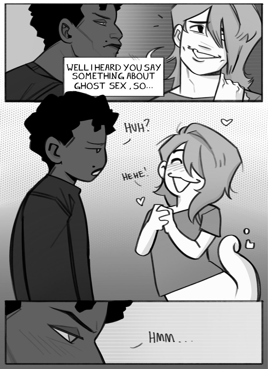vc_hydro's tweet photo. [AUDUBON] 👻’ECTOGASM’ - Monster AU! (3/6) #comic #nsfwart https://t.co/oLf36etEhX