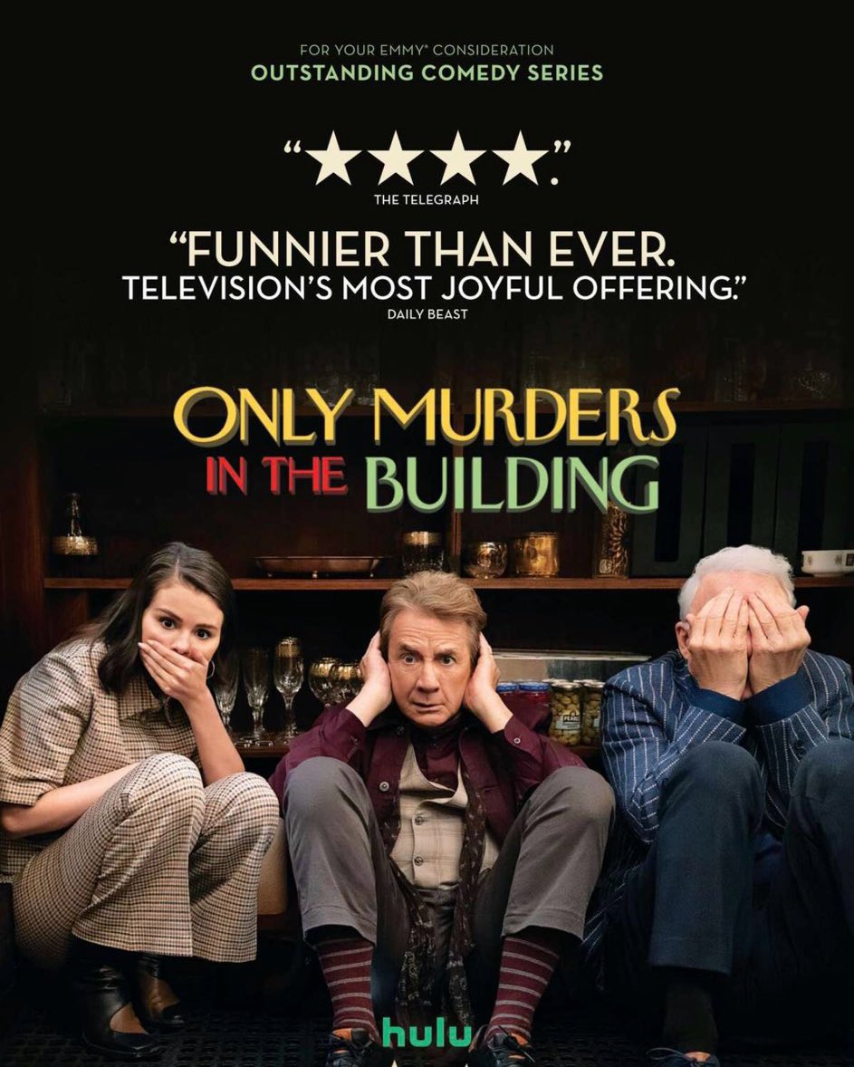 ooctomitb's tweet photo. For Your EMMY’s consideration:

Only Murders in The Building #omitb https://t.co/6TQLSZ5isJ