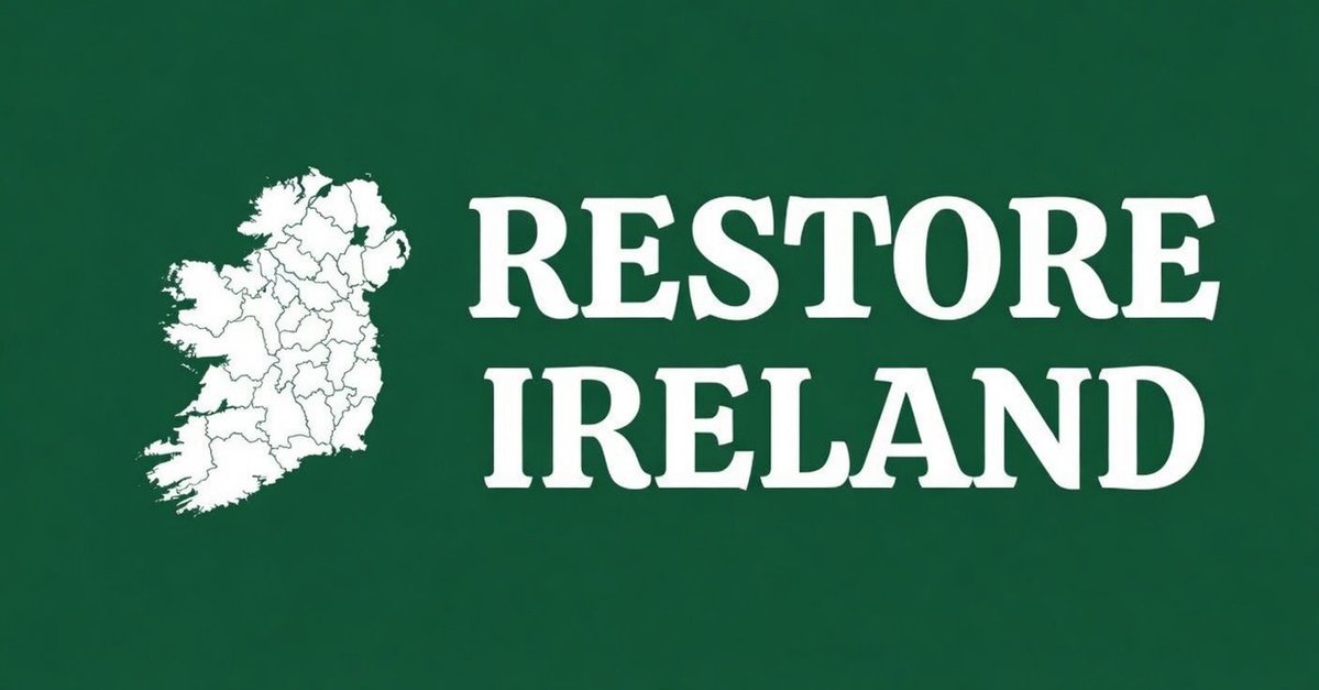 Restore Ireland tweet media