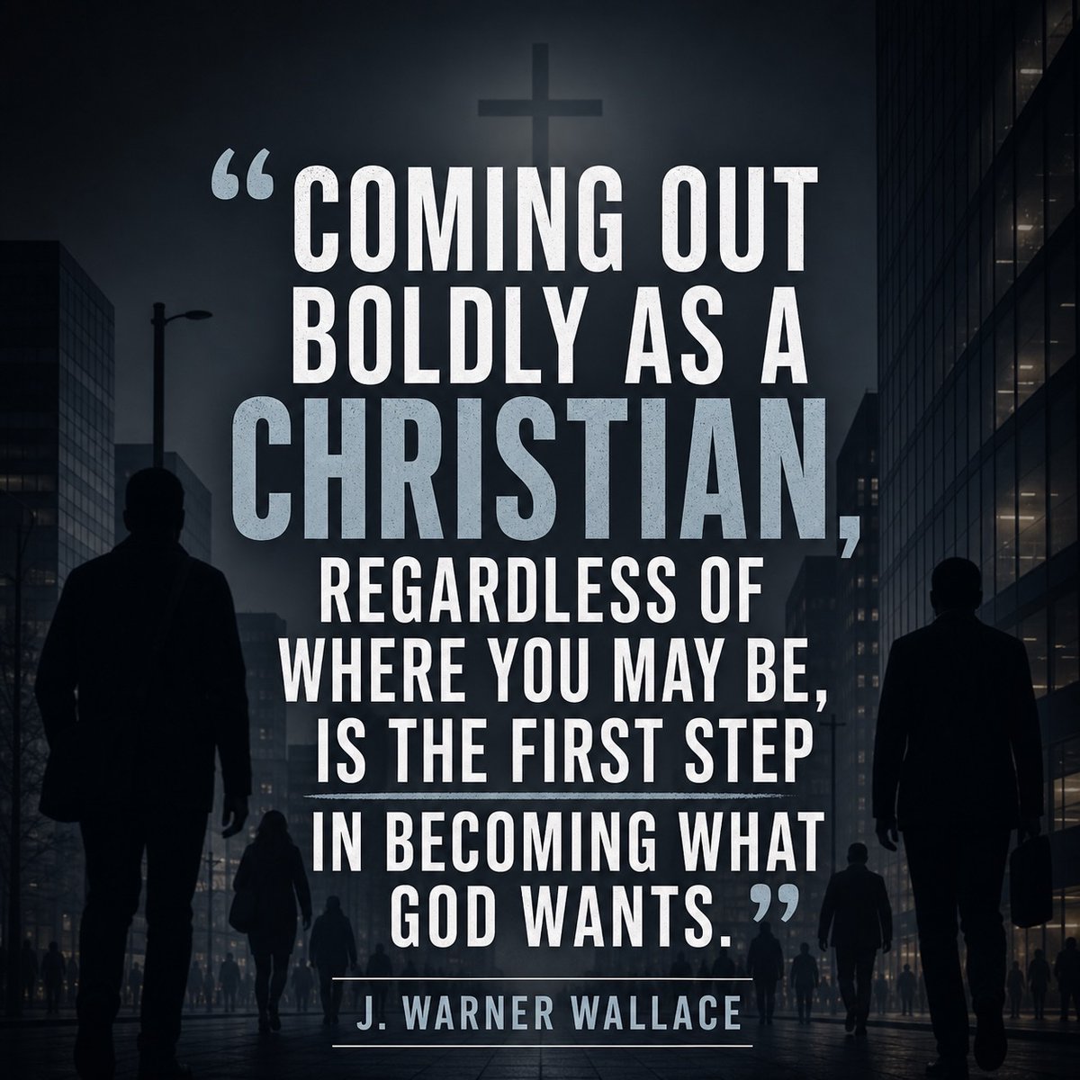 jwarnerwallace's tweet photo. Living openly as a Christian isn’t about performance; it’s about aligning your public identity with the One you already claim in your heart, wherever God has placed you.
 
Read more in the full article here: https://t.co/FlGwr4joA6
 
#ColdCaseChristianity #ChristianApologetics #LiveOutYourFaith