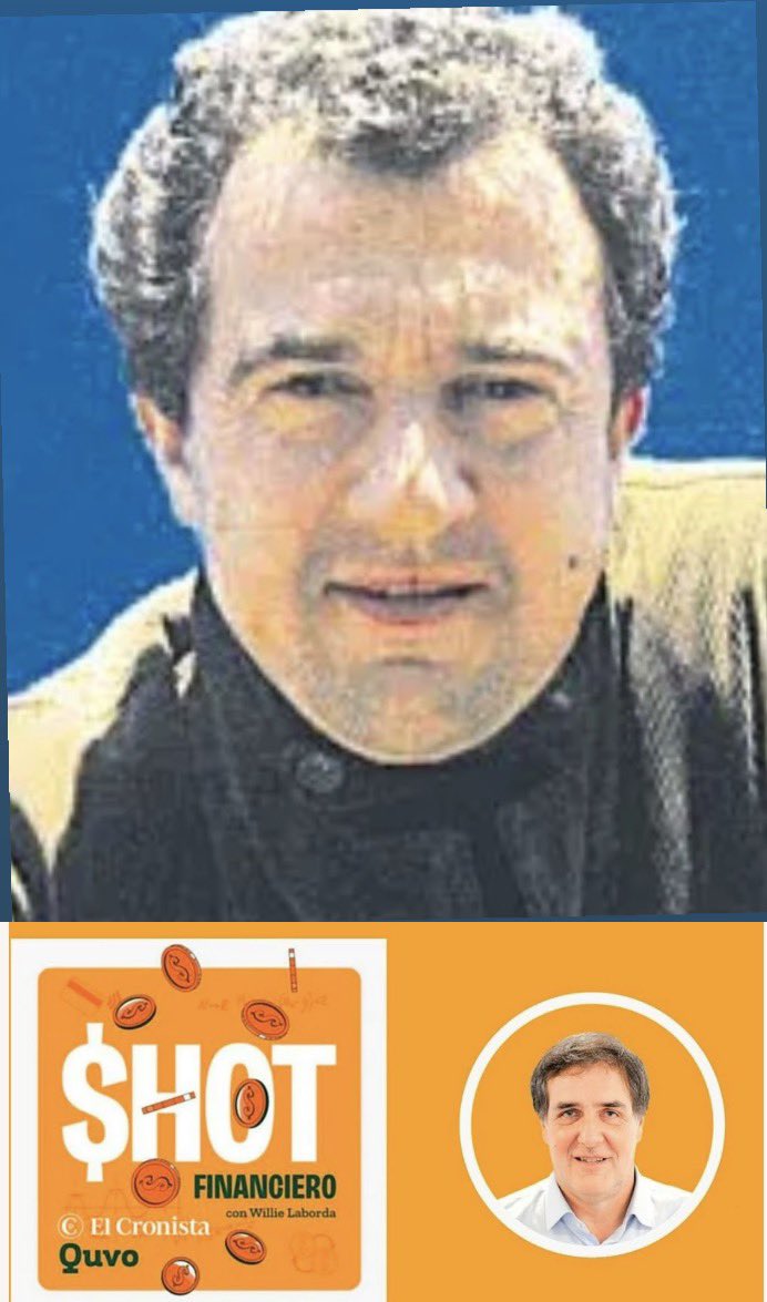 GuillermoLabord's tweet photo. Imperdible en Shot Financiero: Gabriel Lopetegui. De la Escuela de Enseñanza Media No 1 de Ensenada a las misiones del FMI y a su directorio. La carrera en ese gran semillero de la UNLP. El recuerdo de Alberto Porto, @rlopezmurphy y Elías Salama. La entrevista con Miguel Ángel Broda y la ventaja de dominar computación. La híper del 89. La llegada al Banco de Crédito Argentino con Dante Simone. La oferta para pasar a Macroeconomica. La beca para el posgrado en Ucema de la fundación Ramos. Las clases con Omar Chisari, @peguidotti @CarolaPessino y @carod2015 y el título con mayor promedio. El desembarco en el BCRA con Pedro Pou. Por que no siguió estudiando en el exterior? El pase a Hacienda con Guidotti. El retorno al BCRA. La entrevista para ir al FMI y la relación con Marcelo Figuerola. La misión a Venezuela. El golpe contra Chávez en hotel en Caracas. El caso Dominicana y el ascenso a jefe de misión. Como era Anoop Singh. El caso Guatemala. La llegada a Bolivia y las discusiones con Arce. Evo y las reuniones a las 5 am. El caso Paraguay. El fin de su paso x FmI y el retorno de la mano de @NicoDujovne a representar a Argentina. Las PASO del 2019. Su visión del plan Milei. Los consejos a jóvenes Gracias @GELopetegui !!!!!
Auspicia: @AdcapArg 
Link abajo
