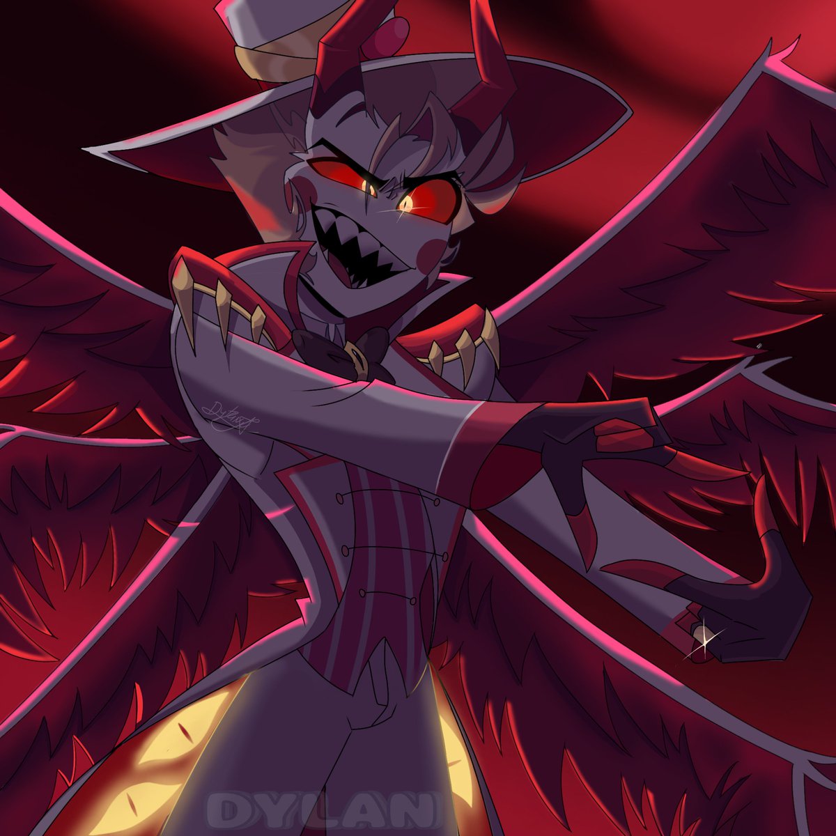 pollocrud013's tweet photo. Lucifer demon 

#lucifer #HazbinHotelFanarts #hazbinhotellucifer https://t.co/zDkiniRZxf