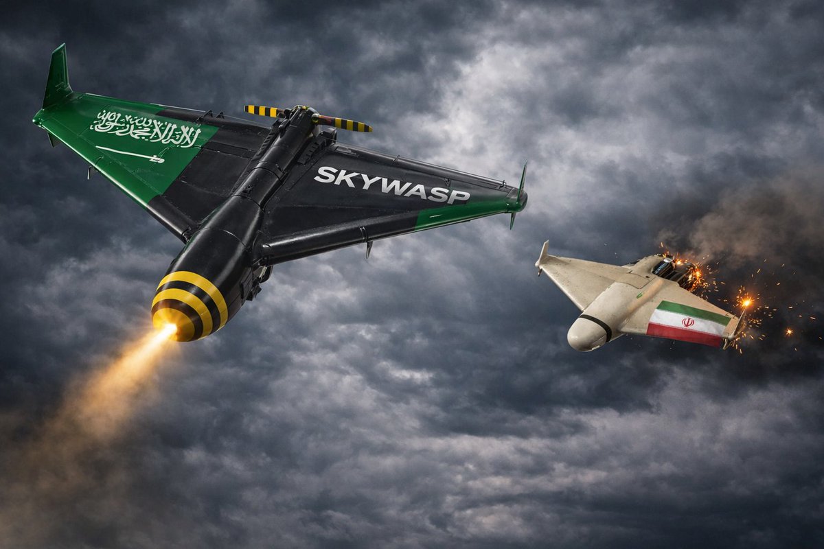 z4alajmi's tweet photo. 🇮🇷🇸🇦كيف ستتفوق مسيرة SKYWASP السعودية على شاهد-136” الإيرانية ⁉️
🇺🇸🇸🇦كشفت شركة SR2Vector، عن  مشروع مشترك بين  SR2 Defense Systems السعودية و  Vector الأمريكية عن طائرة هجومية جديدة بعيدة المدى تعمل بنظام “الانتحار أحادي الاتجاه” تحت اسم SKYWASP، يُتوقع تصنيعها في منشأة إنتاج قيد الإنشاء قرب العاصمة الرياض.
🇮🇷🇸🇦خلفية المسيرتين
SKYWASP: مشروع سعودي‑أميركي مشترك ، بتمويل من🇸🇦🇺🇸 صندوق MASNA Ventures،   لتوطين التصنيع العسكري. بمدى يصل (1500 كم)، مصممة لمهام هجومية بعيدة المدى، مع قدرات مقاومة للتشويش.
🇮🇷وعند المقارنة نجد ان شاهد‑136:  مسيرة متسكعة إيرانية منخفضة الكلفة، استخدمت بكثافة في أوكرانيا واليمن. مدى النسخة المطورة يصل إلى 4000 كم مع قدرة تحليق 16–20 ساعة ورأس حربي يزن 50 كلغ.

🇸🇦القراءة الاستراتيجية : مشروع SKYWASP السعودي يمثل محاولة لإعادة موازنة القوى في الخليج عبر تصنيع محلي مدعوم أمريكياً، بينما شاهد‑136 الإيرانية تظل أداة منخفضة الكلفة وواسعة الانتشار. الفارق الأساسي هو أن SKYWASP يسعى لتكريس الردع الاستراتيجي، في حين أن شاهد‑136 يركز على إنهاك الخصوم بكثافة الاستخدام.
🟥تقديرنا في تفوق المسيرة السعودية على شاهد-136  1⃣مدى أطول يصل للعمق الإيراني بما فيه طهران. 2⃣تقنيات مقاومة الحرب الإلكترونية تقلل فرص إسقاطها.  3⃣تصنيع محلي بكميات تشغيلية يعزز الردع الاستراتيجي. 4⃣تكامل مع أنظمة أميركية متقدمة يمنح دقة أعلى. 5⃣تكلفة تشغيلية أقل مقارنة بالصواريخ الاعتراضية.