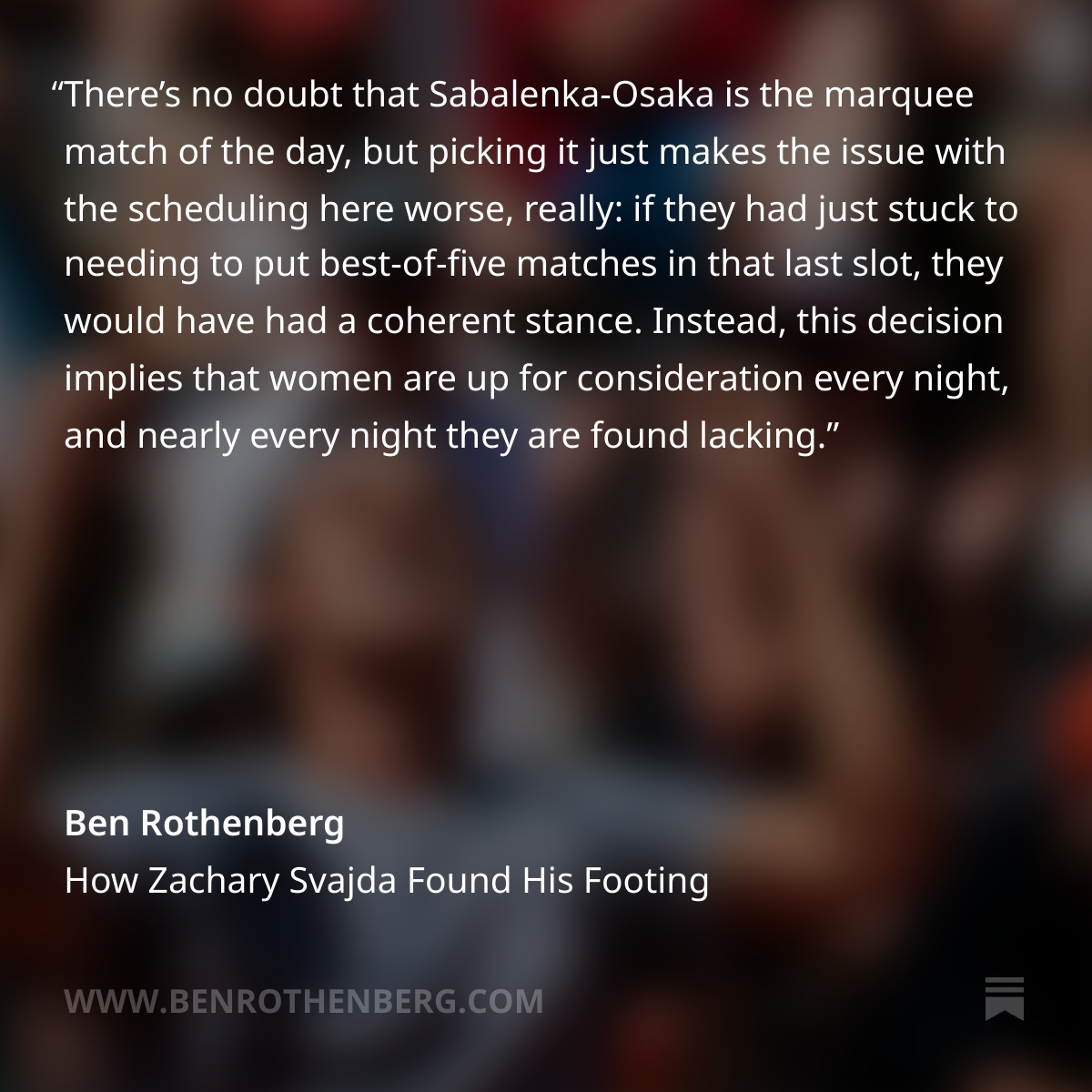 Ben Rothenberg tweet media