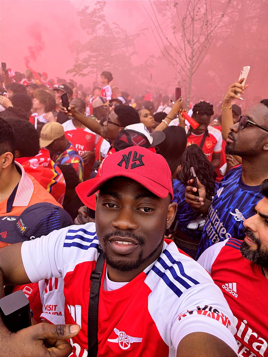Elvispatrick20's tweet photo. We are Arsenal. 
COYG ❤️ https://t.co/RsoFQ0VadR