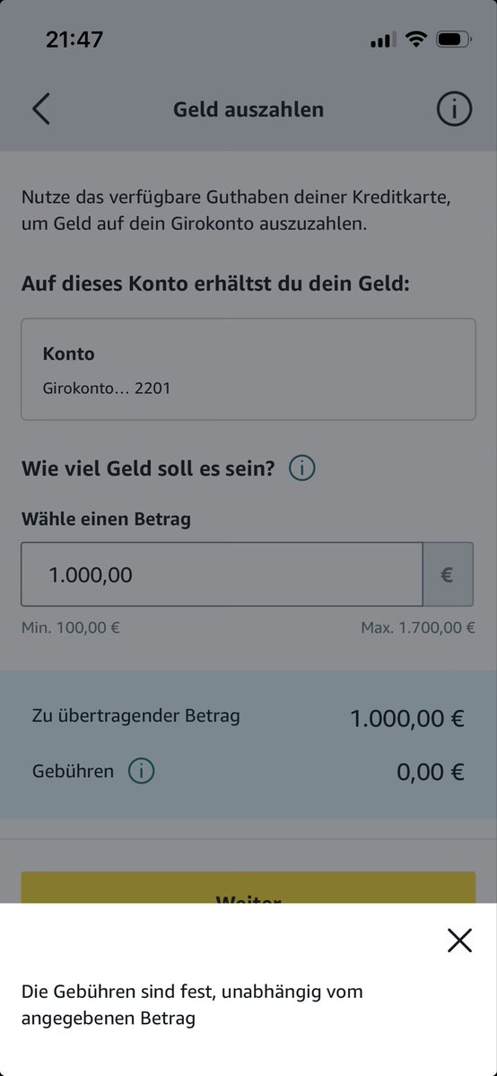 TheTrueNemo's tweet photo. @AktienAnker Gibt tatsächlich keinen Hinweis auf Gebühren. 

Ich habe schon mal mein Revolut Konto kostenlos mit der Karte auf geladen, aber ich glaube da zahlt revolut die gebühren. https://t.co/ES3zX5UCbR