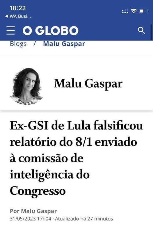 DaltonMachadoG's tweet photo. 🔥🔥 GRAVÍSSIMO, UMA BOMBA 💣

SE ISSO FOR VERDADE, É UM DOS MAIORES ESCÂNDALOS DO 8 DE JANEIRO

Um relatório de inteligência não é um panfleto político.

Se informações foram alteradas, omitidas ou manipuladas em um documento oficial enviado ao Congresso, estamos falando de algo que atinge o coração da confiança pública nas instituições.

A questão deixa de ser esquerda ou direita.

Passa a ser verdade ou fraude.

Quem produziu o documento? 
Quem validou? 
Quem sabia? 
Quem se beneficiou?

Se houve adulteração, não estamos diante de um simples erro burocrático.

Estamos diante de um fato que exige investigação profunda, responsabilização e transparência total.

Porque uma democracia sobrevive ao debate político.

Mas não sobrevive quando a verdade dos documentos oficiais passa a ser colocada em dúvida.

👉 Siga para acompanhar os fatos além das manchetes.

ACORDA BRASIL 🇧🇷