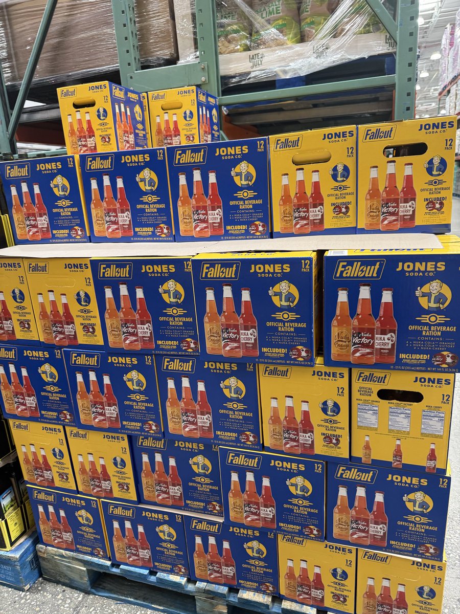 derrickc82's tweet photo. Didn't expect go find Nuka Cola at Costco #Fallout https://t.co/l4A5ewBHGG