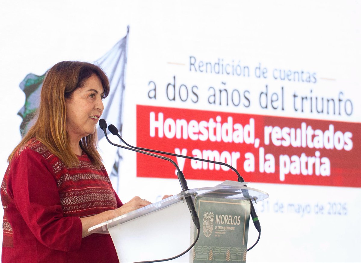 edgarmalc's tweet photo. A dos años del triunfo de la Presidenta @Claudiashein, escuchamos su mensaje de rendición de cuentas desde #Morelos, junto a la Gobernadora @margarita_gs. https://t.co/8dtTQAu7cW