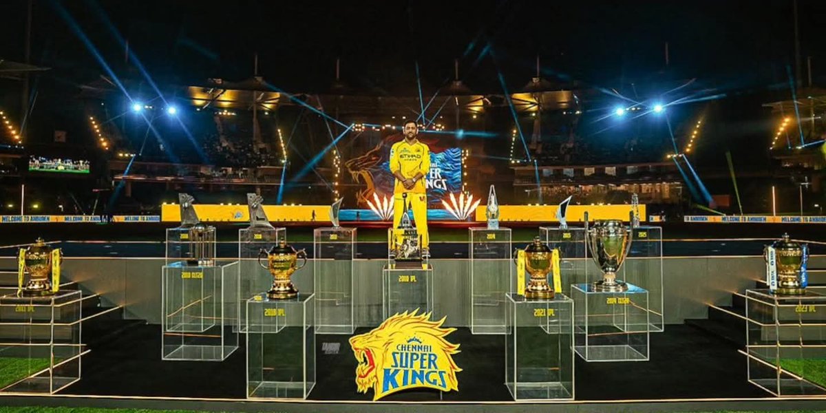 Chuza7189's tweet photo. Some people have won only 2 trophies and that too in a 19 year old tournament. And now you've started trolling us in the inbox.
 if you want more happiness just 
Come and visit @ChennaiIPL Home of Trophies. 🏆🏆🏆🏆🏆+clt20
 🏆🏆

Book your Stadium Tour at #Chepauk now
#ipl https://t.co/vfNhsGeBta