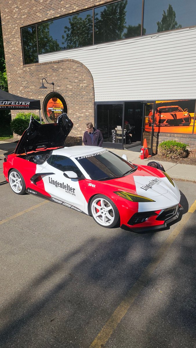 amerireel's tweet photo. Lingenfelter Cars &amp; Coffee #carsandcoffee #lingenfelter #amerireel #carshows #corvette #c8 https://t.co/8xCnE8AevK