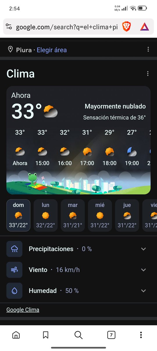 EmilDroid's tweet photo. @hombredeltiempo Estás temperaturas no son nada normales para ser 31 de mayo. Estas temperaturas son propias del verano. Asi estamos en Piura https://t.co/FNQOY4rmx4