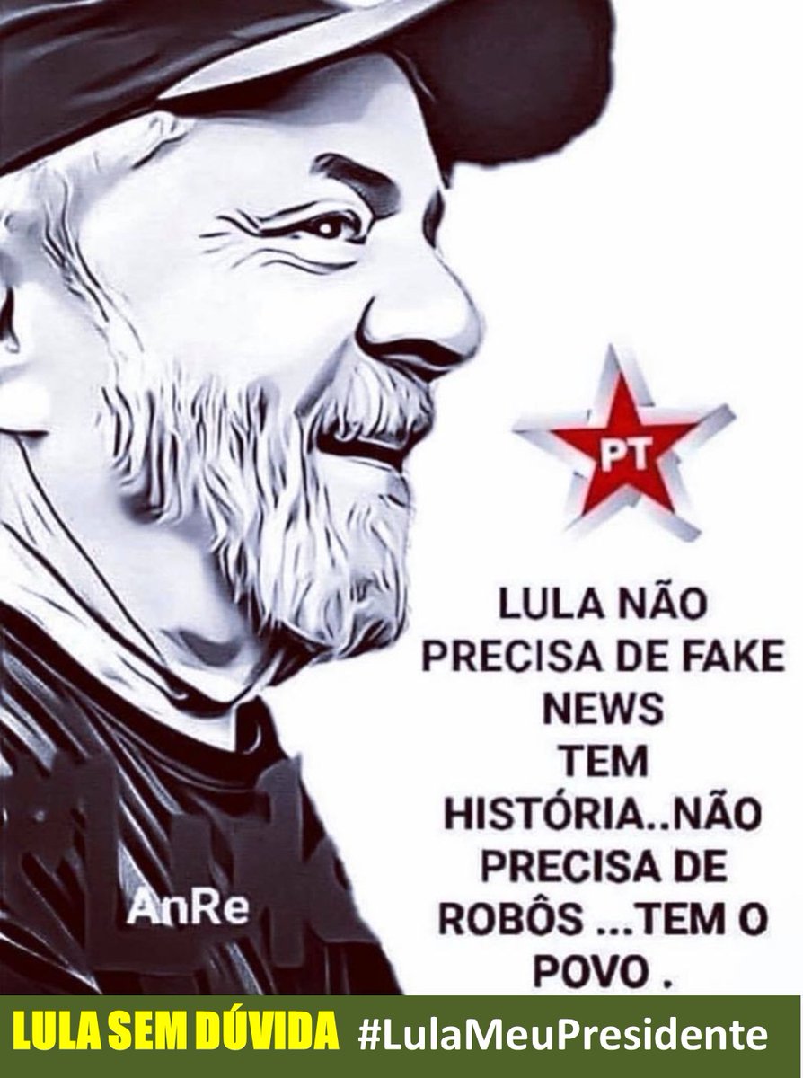 prudentemarlene's tweet photo. @InesNasciment12 @MaluNogueiraPT @Alexand92840726 @AlexandrePT13CV @Cavalheira @Maria90160795 @parasamuel @Alice_inland13 @josehenriquefb @PinheiroJimena @RamosEneildes @VidaLeveLivre13 @felicidadeEluta @MhrAngela @silbatista68 @jos13136 @JrPiedadeJose @joanaouteresa @Lora94353574 @Mariademirai @AnaAquino59 @GomesTata58 @GynMiguel @Crismorelo @ajvalcir @BrasilLivre20 @enochfurt @Joo916280637341 @PTLULAESPERANCA @GilCarlosTex @MARCIAPSANTOS62 @sonia_profso067 @paulo_diniz13 @Michell15303291 @jrk9prof @PedroVoge @RamiroAparecida @edwardjoseph71 @anandacajueiro @AndrePa60023001 @PauloQueir49626 @AMLULAAROUCHE @Rosemeira @tonyqueiroz15 @JullySant38 Boa tarde Inês Nascimento
LULA SEM DÚVIDA
#LulaMeuPresidente
RACHADINHA SABOTA BRASIL https://t.co/Wejv00p4p7