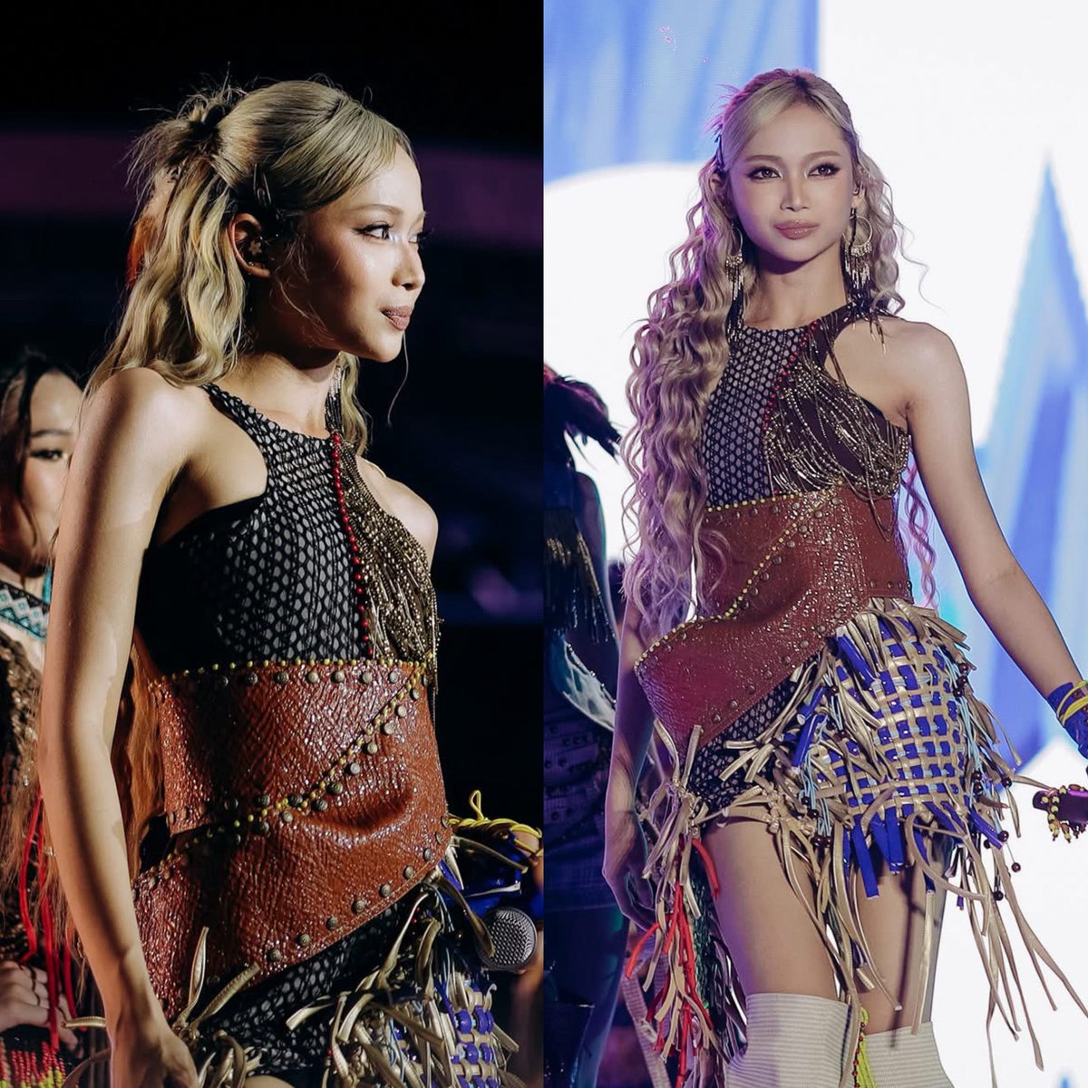 stanbinigwen's tweet photo. Gwen is such a model, like these two photos alone?? 🫠 grabe yung confidence niya! https://t.co/PerdeVhf6D