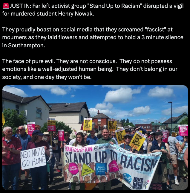 discoprimate's tweet photo. @cillianblack And then these fucking muppets protested it. https://t.co/3urOrGyisP