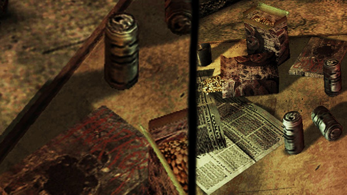 SaculMonday's tweet photo. Okay, this is a strange one.
In the sewers beneath the labs, someone appears to have been eating cereal, drinking coffee and a couple of beers, and reading the newspaper as well as a book titled "Horror", featuring what looks like a U.S.S. agent on the cover.
...What?
#REBHFun https://t.co/hpMIhHJYqI