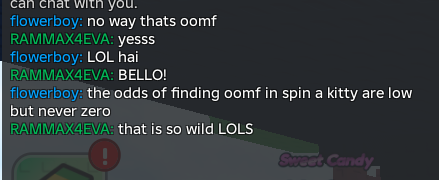 niranplush's tweet photo. sometimes u just run into oomf in a roblox game https://t.co/7X2QWIldAI