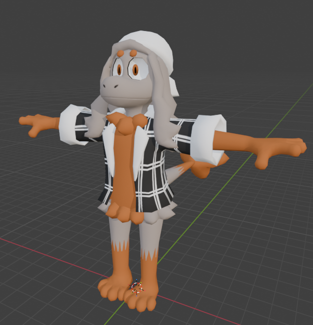 WoopCDoodle's tweet photo. I was kind of inspired from that previous post to make Fraggle character. Here's a doodle and the 3D model I'm making. Might adapt this into a public vrc avatar too at some point
#blender #fraggle #fragglerock #furry #art #vrchat https://t.co/6C2YFdklX7