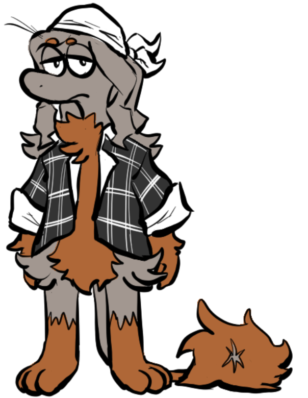 WoopCDoodle's tweet photo. I was kind of inspired from that previous post to make Fraggle character. Here's a doodle and the 3D model I'm making. Might adapt this into a public vrc avatar too at some point
#blender #fraggle #fragglerock #furry #art #vrchat https://t.co/6C2YFdklX7