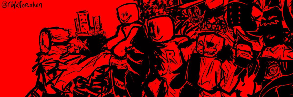 Forsaken_News's tweet photo. 🚨News🚨

Here's a look at @rblxforsaken's new banner!
Made by: @Enoderen!

#Forsaken #forsakenroblox #slasher #1x1x1x1 #c00lkidd #johndoe #noli #guest666 #noli #nosferatu #azure https://t.co/5303ty6ObH