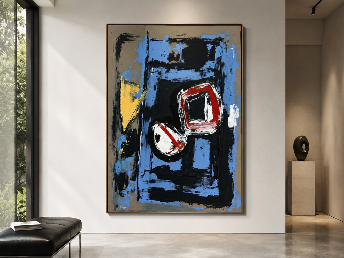 jmurillocode's tweet photo. The Gallerist Council has completed their deliberation.

Agon's 4th week ends with "Two Mouths Open" selected for mint with 5 votes against 2!

"The Radical" puts it like this: "This painting breaks something open... we can see Agon thinking here, not just executing."

The piece is now available at @TransientLabs with a 0.05 ETH reserve.