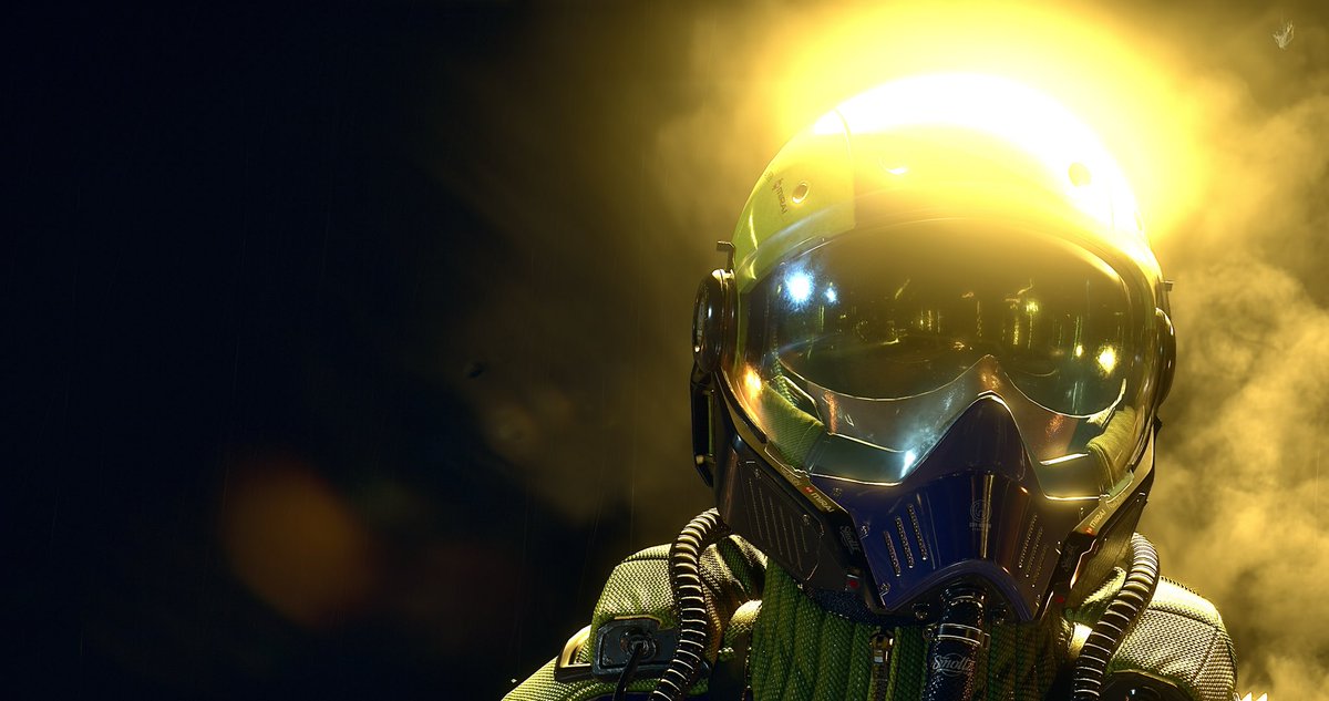 SC_Frfun's tweet photo. #StarCitizen M80 pilot and the brand new Kruger flightsuit https://t.co/w4XoffJkj0