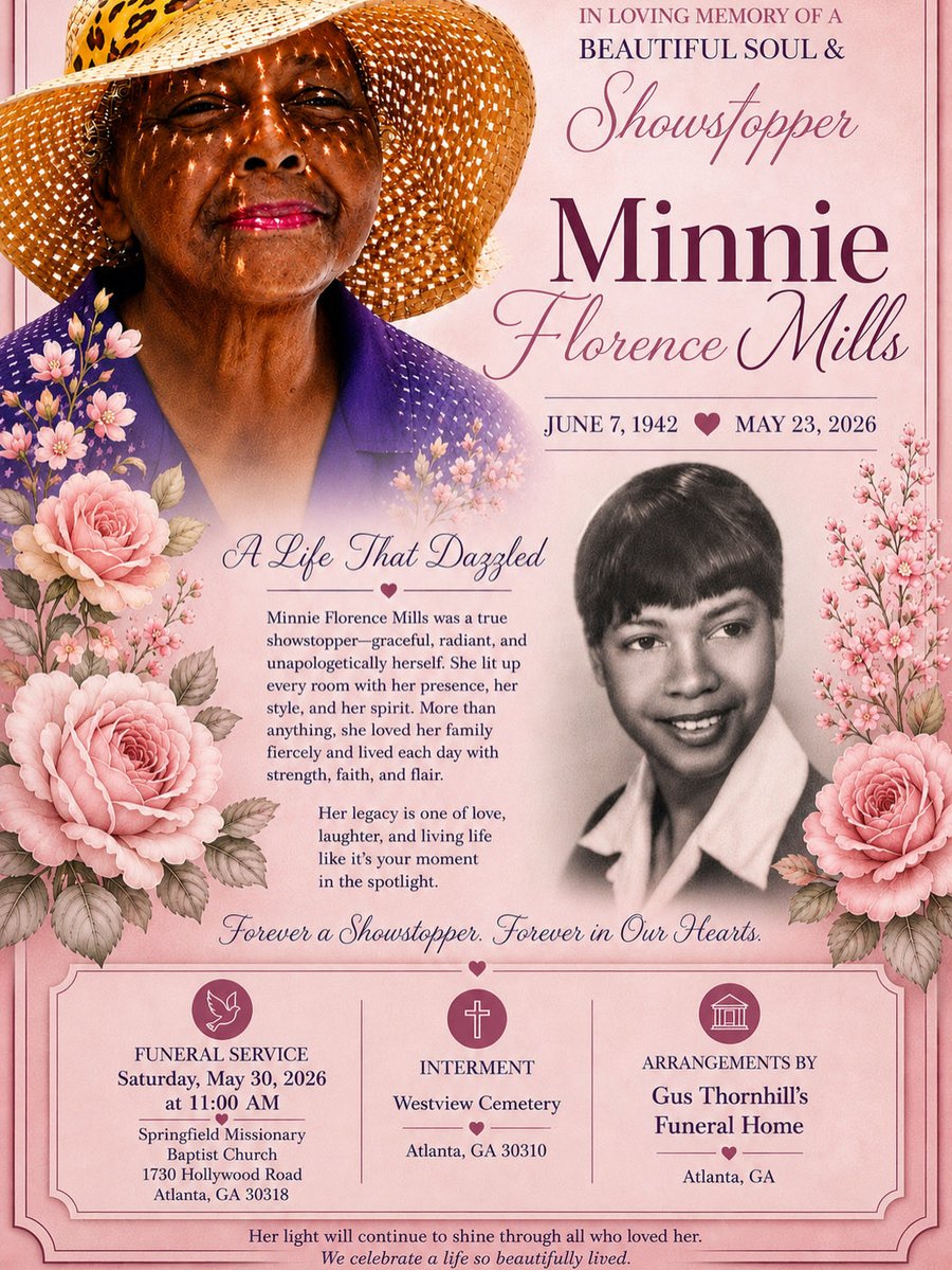 ProfessorJBA's tweet photo. On behalf of our family, I am sharing this notification of our beloved Minnie, mother, grandmother and intricate part of the Allen family for several decades . 🙏🏾🫶🏾

We uplift my mom and founder of @LilliesCARES 

Thank you - The Allen Family

#ProfessorJBA https://t.co/veWvIMgdMj