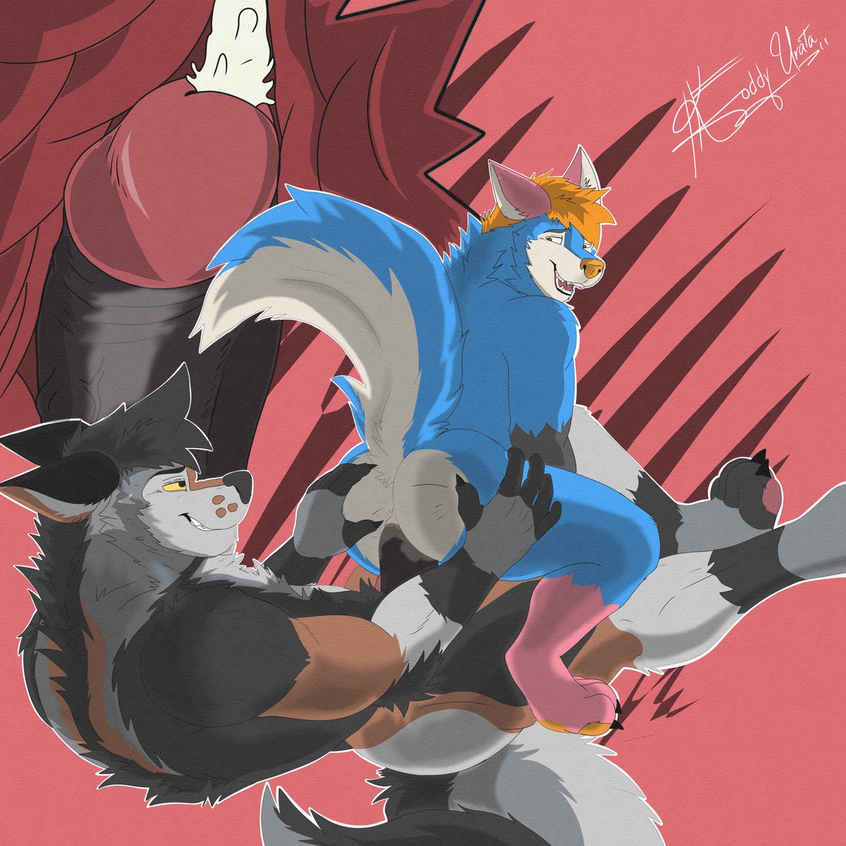 KodAndersHus's tweet photo. Second part with my friend  @WeesleAoi ❤️‍🔥❤️‍🔥❤️‍🔥❤️‍🔥
#furrygayㅤㅤㅤ #nsfwㅤㅤ https://t.co/rtDqNjPdba
