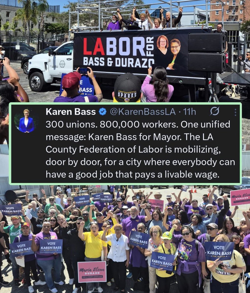 Rothmus's tweet photo. Democrats funnel taxpayer money to unions. 

Unions deliver votes and boots on the ground for Democrats. 

They support each other to have more power.

With our money. https://t.co/xlTzVVCpUF