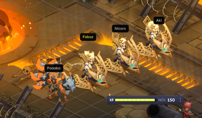 lefaboz's tweet photo. Fin de Speedrush pour nous au level 150. Pas pu allez plus haut car des débutants dans le quatuor mais on a soutenu @JoblifeEsport pour ce bel évènement organisé par @AnkamaGames. Au plaisir de recroiser les joueurs sur les autres serveurs bon jeu à vous sur ce magnifique Dofus! https://t.co/NPql8UDCNr