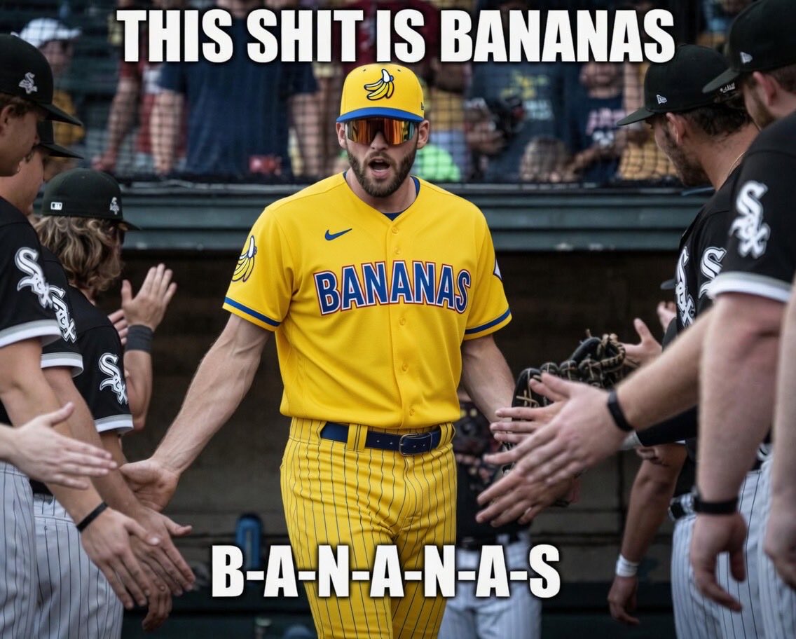 WhiteSoxJoy's tweet photo. That’s our Banana!! https://t.co/grjRKh2wqg