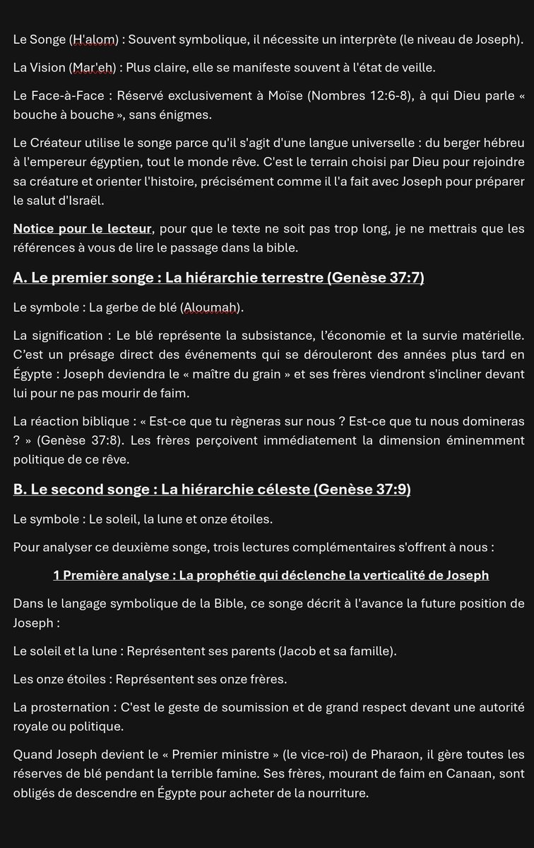 CUJM1452's tweet photo. Voici la partie sur les songes de #Joseph  #bible #cujm https://t.co/lrEuertxNY