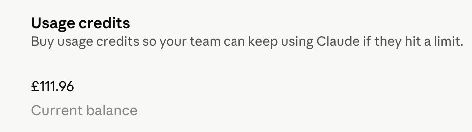 rawkode's tweet photo. I've been waiting over a month on a support response from @AnthropicAI / @ClaudeDevs and NOTHING.

I have extra usage credits and I cannot use them, because I have hit my weekly limit.

Absolute nonsense. https://t.co/kRlDmq2CKn