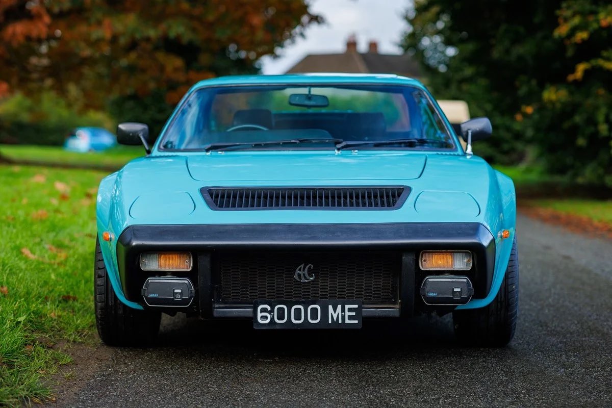 OliMerrick's tweet photo. I love this stupid thing. It’s a big boy toy, it’ll never be as important to me as my late fathers Lagonda which I also love but it’s, deliberately a different but equally interesting beast. #ClassicCars #petrolheads https://t.co/lZnurNhjde