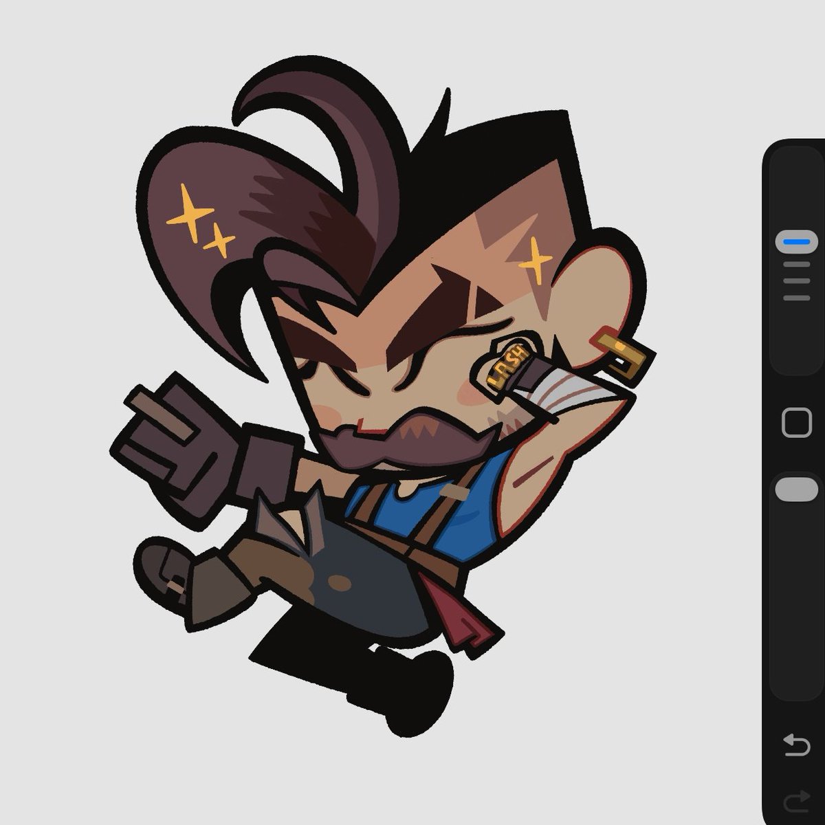 constantinnenn's tweet photo. the lash does not concern himself with art style inconsistencies https://t.co/zcV2ssRklv