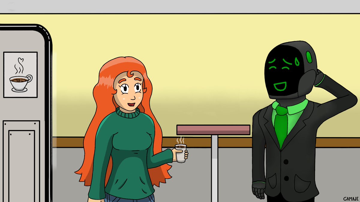 Gamaje5's tweet photo. https://t.co/F1RpLNZUdh
https://t.co/FZOoq98yFm
#digitalart #originalcharacter #coffee #office https://t.co/Oj8AwJXQwC