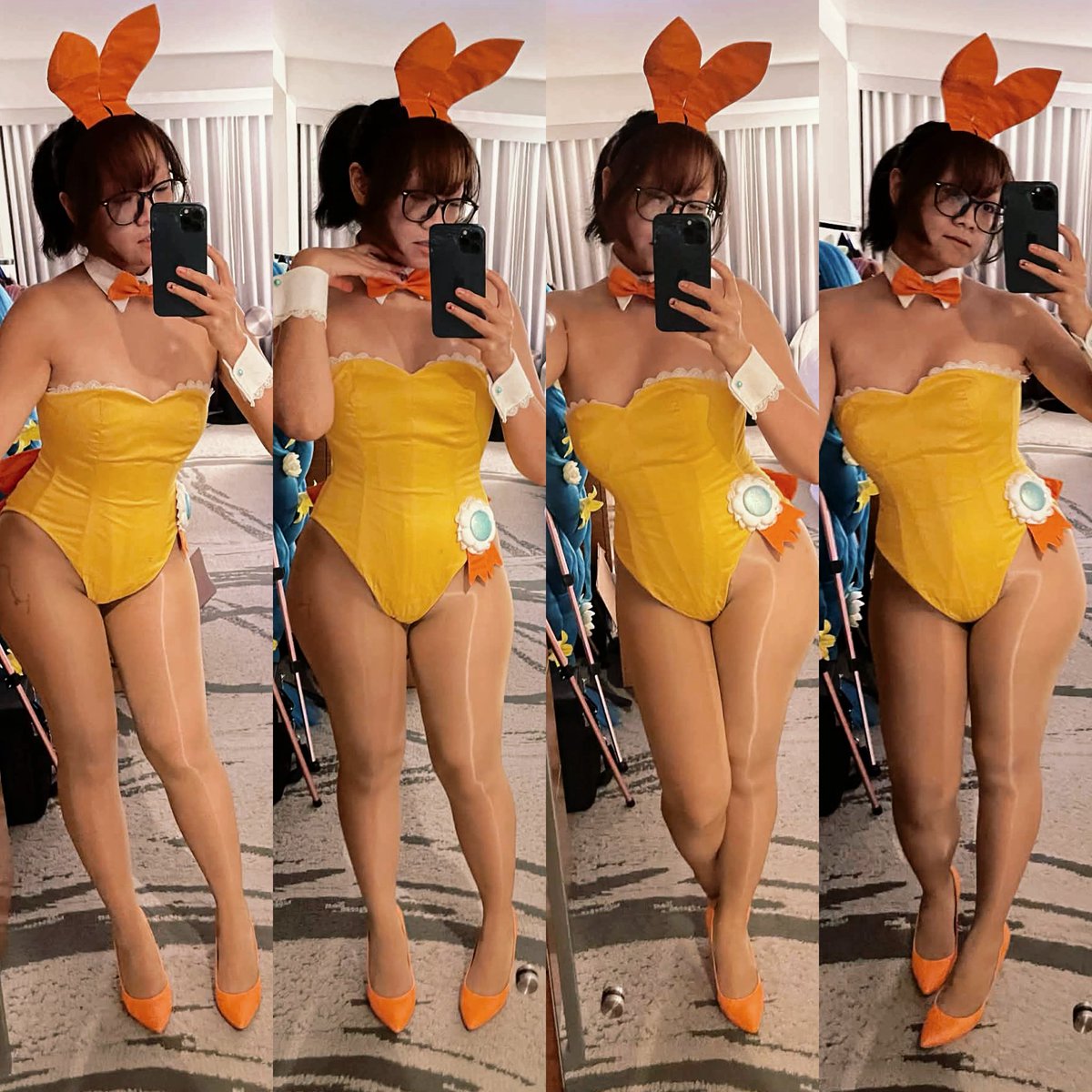 Nulfii_'s tweet photo. I think the next Bunnysuit I make will be an original concept! Something fun and playful and over the top 

Starting a new comms cycle today! Have a great day yall 🫶🏻♥️

(I have to do some finishing on my Bunnysuit Daisy, too aldbfjfjsk) https://t.co/Ju7Hd3VzmO