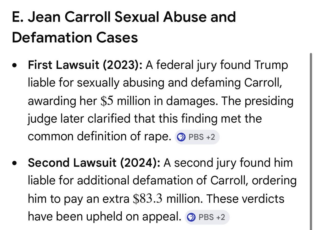 JakeFromNeptune's tweet photo. @EnesFreedom @SundayBriefFNC @pdoocy @FoxNews @foxnewspolitics @EnesFreedomOK @EnesFreedomNews You can disagree about toppings on a pizza but not about whether supporting a habitual fraudster and a man who was found liable for sex abuse and defaming the woman he abused.  Yes. Everyone deserves a second chance but he doesn't believe his admitted behavior is wrong. https://t.co/TN7Y5l2J1O