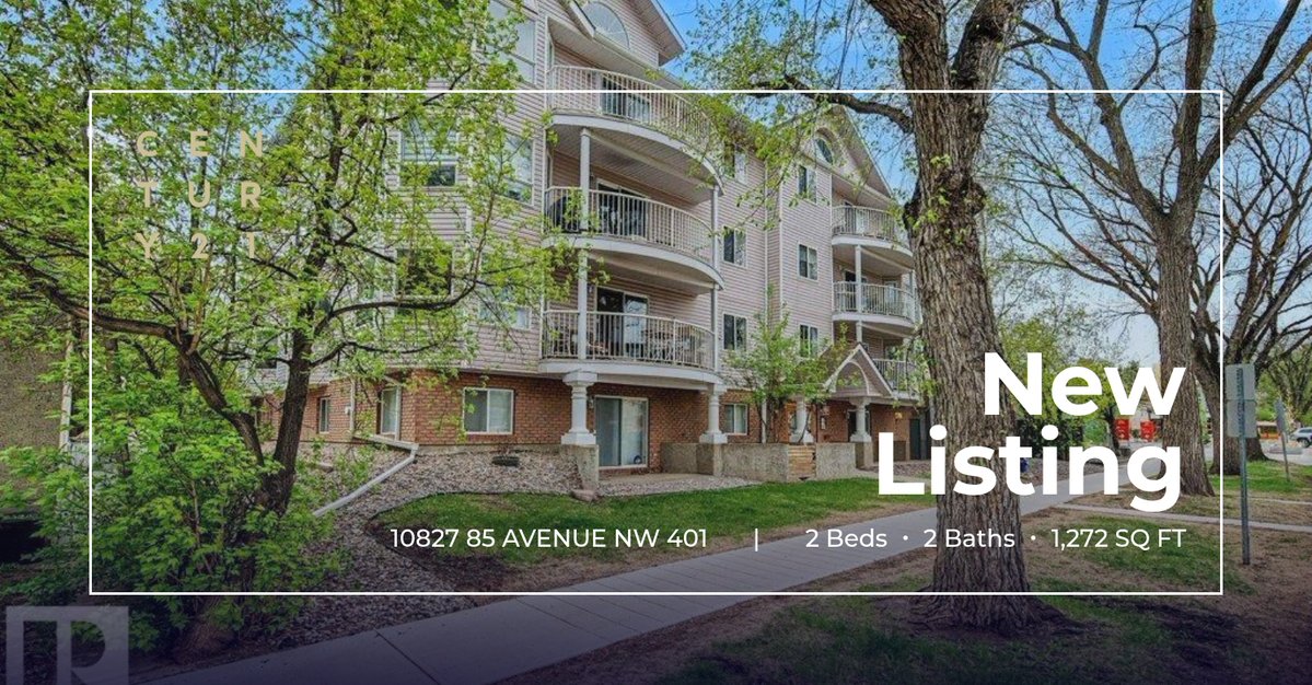 RadicalRobinson's tweet photo. 📍 New Listing 📍 Take a look at this fantastic new property that just hit the market located at 10827 85 Avenue Nw 401 in Edmonton. Reach out here or at (780) 965-8903 for more information!

Listed by James Mabey

Aaron &amp; Sharon R... https://t.co/nqXGMyCr8d https://t.co/kxxiCgYHXM