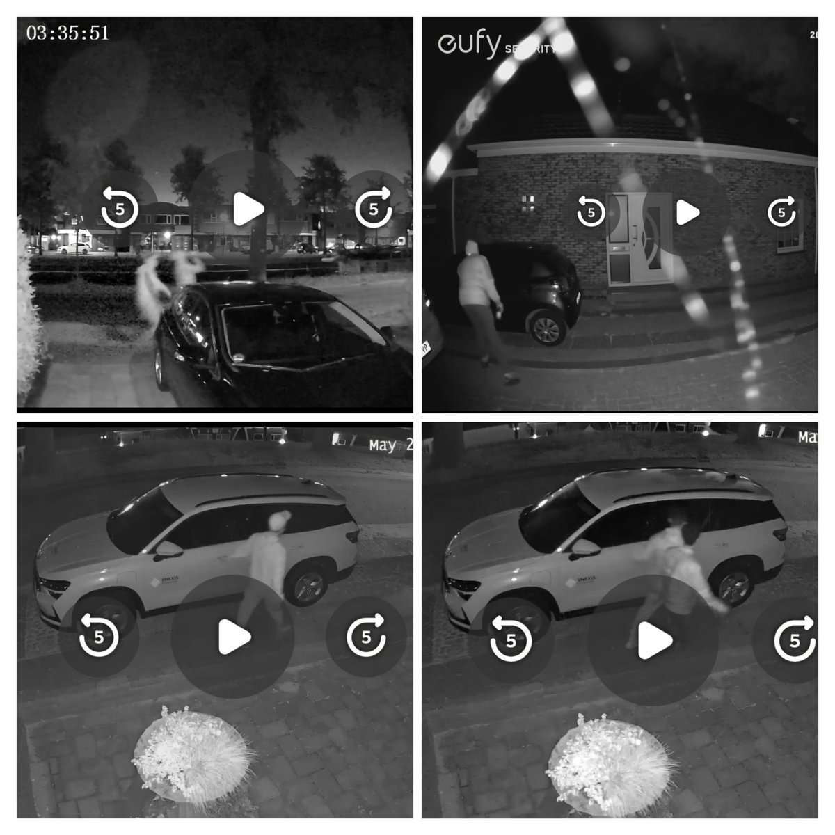 Wereldreizer's tweet photo. @moeva18 Een aantal wandelt gewoon 's nachts wat rond en dan controleren ze of de auto's van de inwoners wel afgesloten zijn. https://t.co/O2oFTQ2SDm