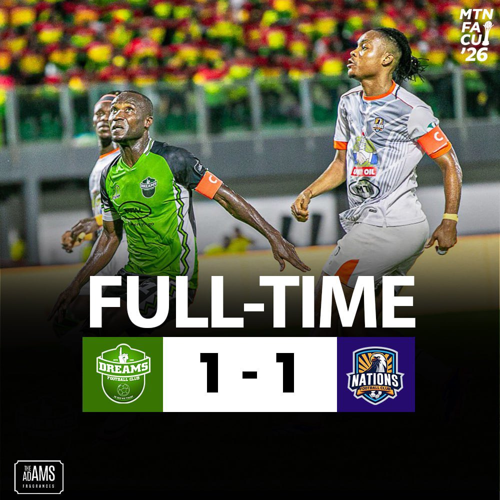 DreamsFootballC's tweet photo. We move extra time. 

#DreamsNations 

#StillBelieve☝🏾💚 | #IGWT | #MTNFACUP https://t.co/1jCMBPMJXV