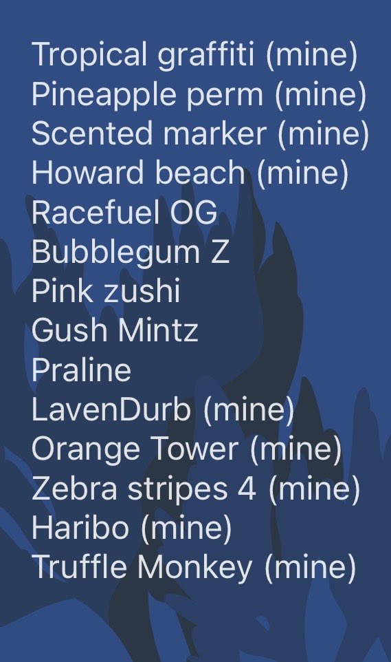 surrealselects's tweet photo. @Defipeniel @digging4doge Sneak peak of next allocation’s menu:
*mine = orginal breeding work or seed selection. 😆 https://t.co/yqjCG2m7Hu