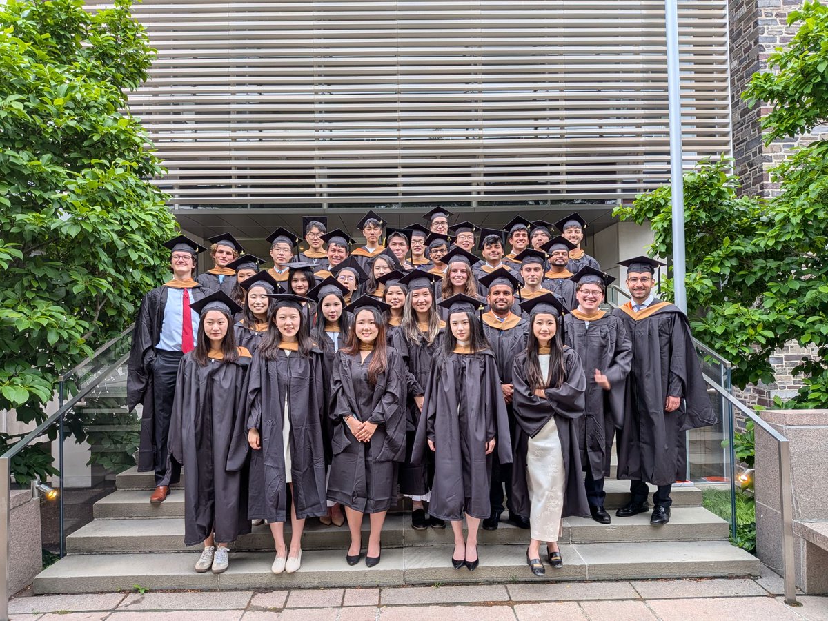 PrincetonBCF's tweet photo. Congratulations to our Class of 2026 Master in Finance graduates! Proud is an understatement.

We look forward to seeing your dedication and hard work continue to pay off!

@PrincetonGrad https://t.co/CFR0ZOE5FL