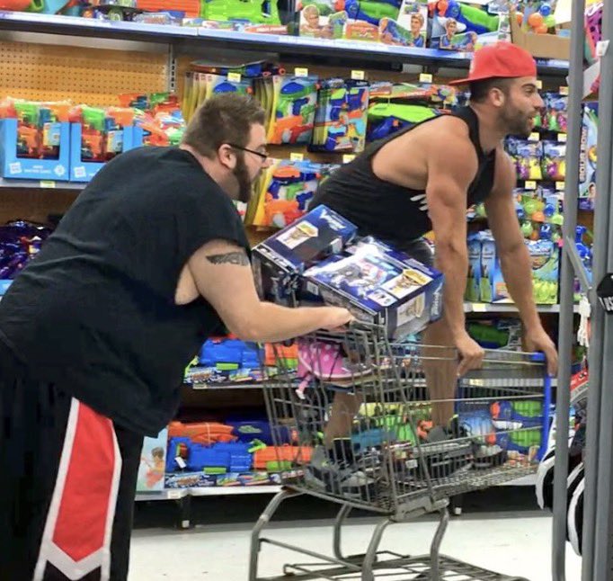 GrimsToyShow's tweet photo. I miss Walmart runs with NXT General Manager Robert Stone… good times @MrStoneWWE https://t.co/UbtaJGhgOA
