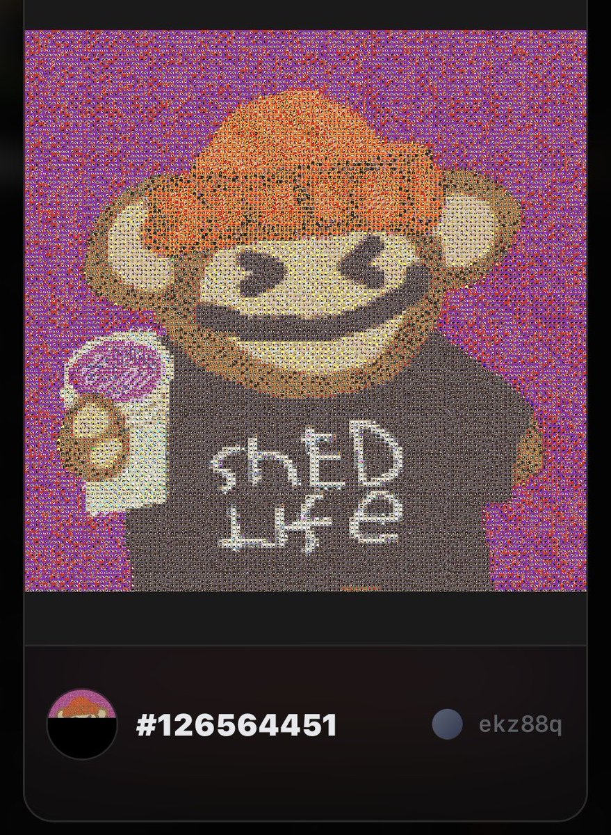 richbi11's tweet photo. @w4nkie As a homage to the Bitcoin Puppets, I created a puppet made entirely out of many other puppets — art from art. Check out &amp; zoom in 🫶 https://t.co/VzCrGLBJ3v