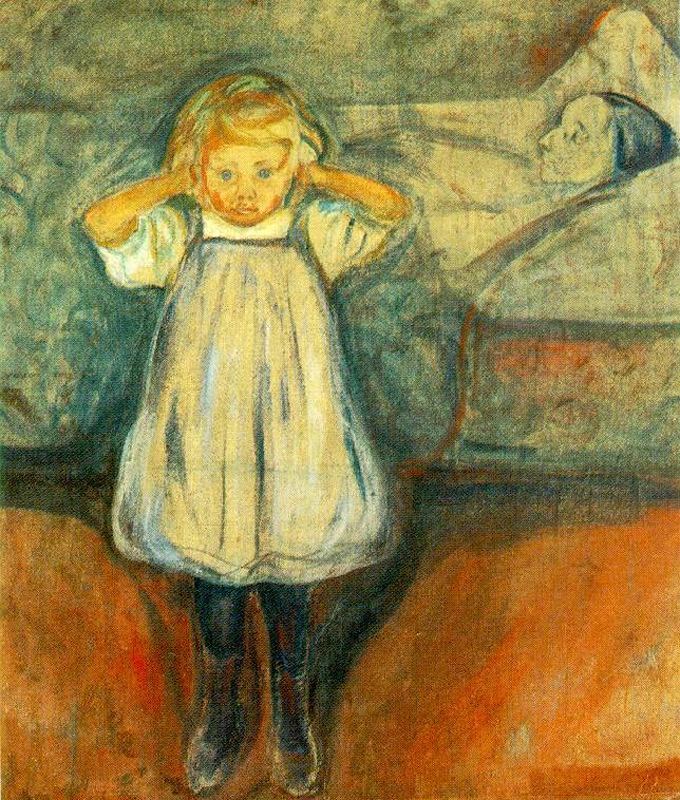 artistmunch's tweet photo. The Dead Mother, 1900 #artbots #munch https://t.co/YkWsLsLiT7